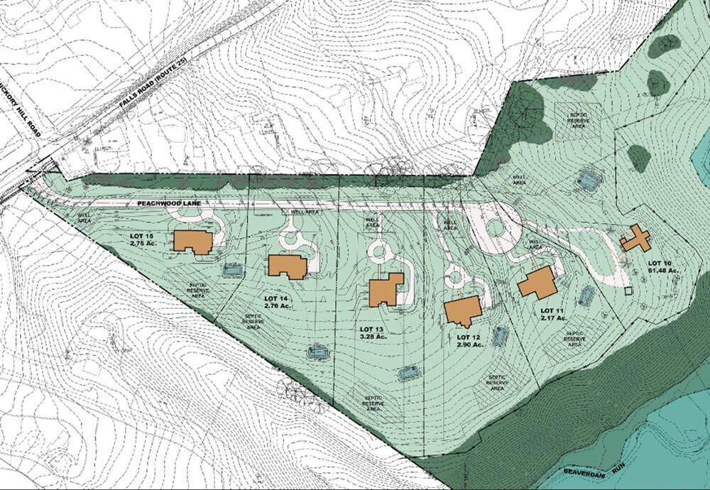 About The Development - The Falls at Beaverdam